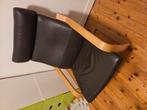 Poang ikea stoel bruin leer, Ophalen, Zo goed als nieuw, Leer