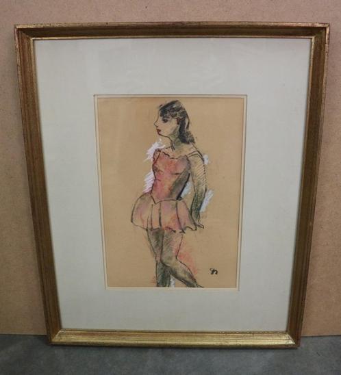 Jules De Sutter, tekening, Antiek en Kunst, Kunst | Tekeningen en Fotografie, Ophalen of Verzenden
