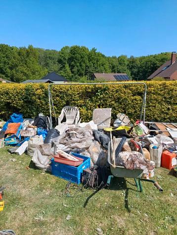 Cherche quelqu'un pour enlever encombrants, Doe-het-zelf en Bouw, Containers, Ophalen of Verzenden