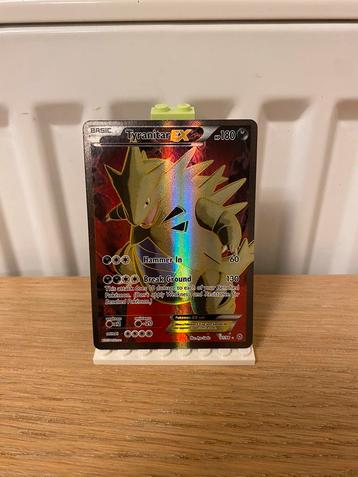 Tyranitar EX Full Art 91/98 - Pokemon Kaart beschikbaar voor biedingen