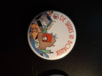 2 badges met tekening Ever Meulen 60s in Bokrijk beschikbaar voor biedingen