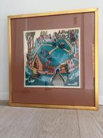 Originele aquarel van Dora Rommelaere 1970, Ophalen of Verzenden