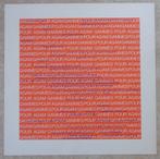 YAACOV AGAM / GAMMES POUR AGAM / KLEURZEEFDRUK / 75x75cm, Ophalen of Verzenden