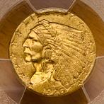 Goud 2,5 Dollar 1926 , Indiaan , MS-62 !!!, Ophalen of Verzenden, Midden-Amerika, Losse munt, Goud