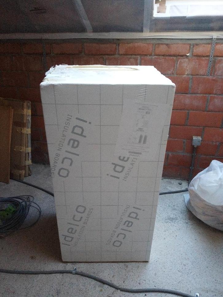 IDELCO PIR isolatieplaten TG ALU UNI 1200x600x100mm, Bricolage & Construction, Isolation & Étanchéité, Neuf, Isolation de sol