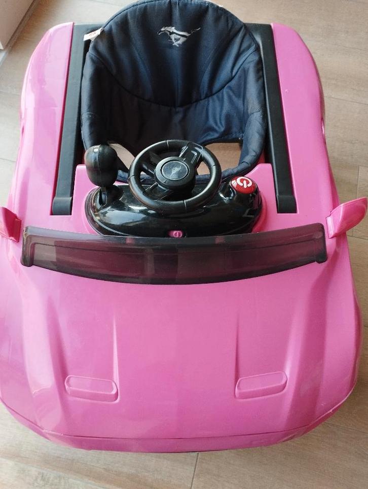 Roze loopwagen, Kinderen en Baby's, Speelgoed | Buiten | Voertuigen en Loopfietsen, Gebruikt, Loopvoertuig, Ophalen