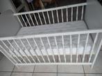 Babybed 60 x 120cm met matras en in hoogte verstelbaar, Ophalen, Gebruikt, Minder dan 140 cm, Matras