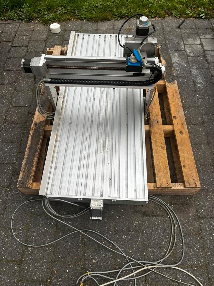 CNC freesmachine EASY 440 met toebehoren, Doe-het-zelf en Bouw, Gereedschap | Freesmachines, Zo goed als nieuw, Ophalen