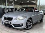 BMW 220 Cabriolet 220i/SEULEMENT 50.000KMS/CUIR/GARANTIE, Auto's, BMW, 4 zetels, 161 g/km, Overige brandstoffen, 181 pk