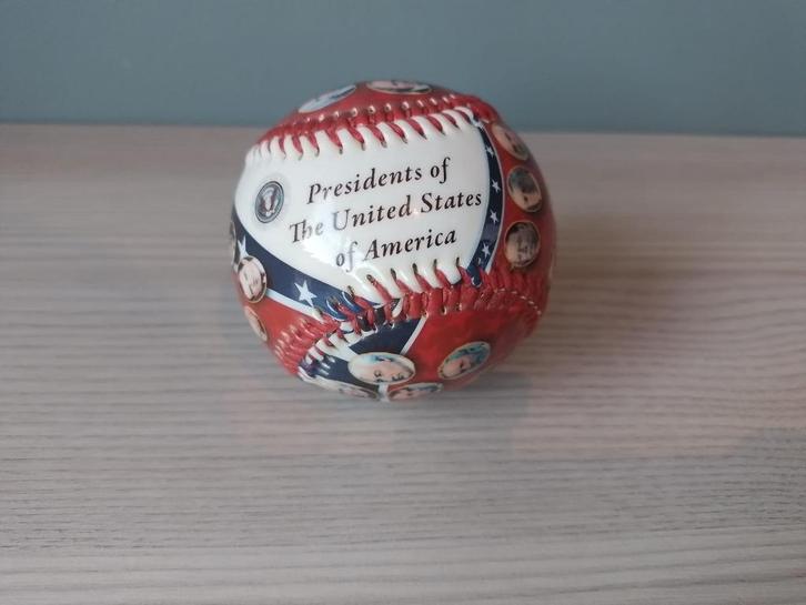 President Barack Obama Inauguratie Baseball, Verzamelen, Overige Verzamelen, Zo goed als nieuw, Ophalen of Verzenden