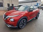 Nissan Juke 1.0 DIG-T N-DESIGN, ENIGMA NOIR, 2023, Auto's, Voorwielaandrijving, Electronic Stability Program (ESP), Bruin, Leder en Stof