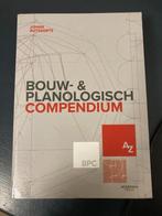 bouw en planologisch compendium, Boeken, Studieboeken en Cursussen, Ophalen, Hoger Onderwijs, Zo goed als nieuw, Alpha