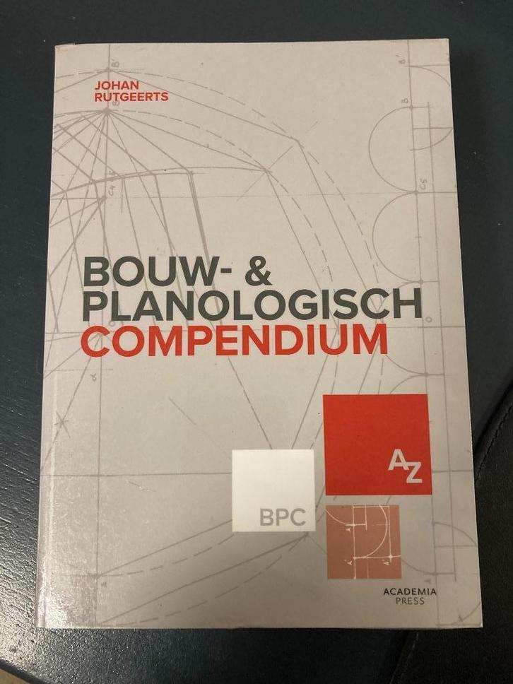 bouw en planologisch compendium, Boeken, Studieboeken en Cursussen, Zo goed als nieuw, Hoger Onderwijs, Alpha, Ophalen