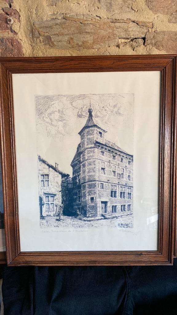 Gravure L Desiron - Emulation à Liège, Antiquités & Art, Art | Eaux-fortes & Gravures, Enlèvement