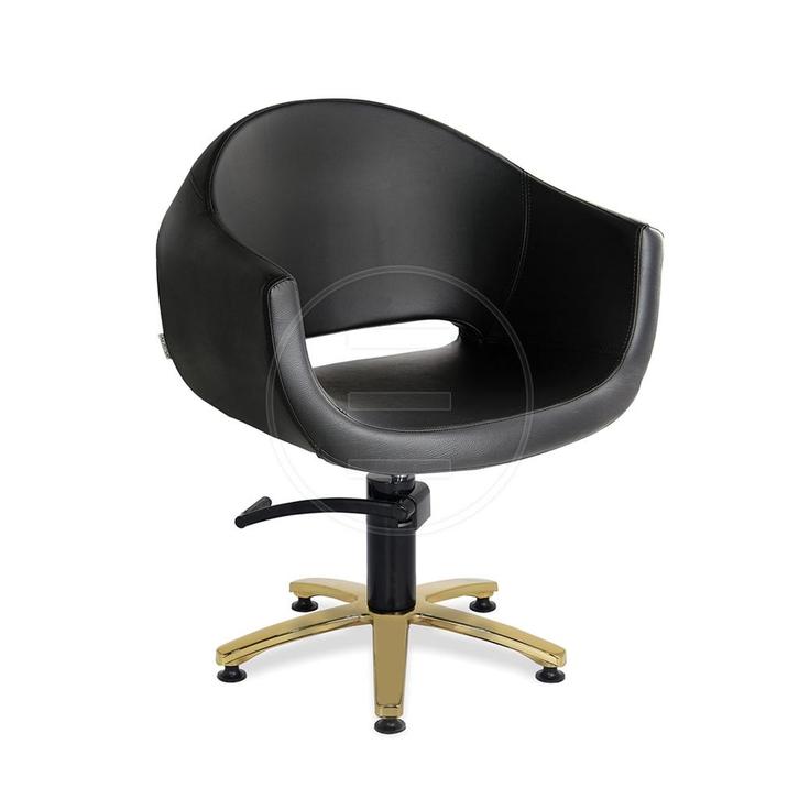 Knipstoel Evo Goud kapsalon kappersstoel gold stoel, Huis en Inrichting, Woonaccessoires | Overige, Nieuw, Ophalen of Verzenden