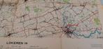 Oude landkaart Lokeren anno 1960, Ophalen, Gebruikt
