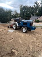 Tuinenleuckx minitractor werktuigen kraan & chauffeur tehuur, Zakelijke goederen, Machines en Bouw | Kranen en Graafmachines, Ophalen