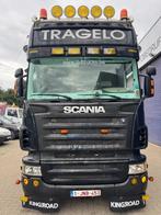 Scania R500 V8 *BELGIAN TRUCK-TOPLINE-EURO3* (bj 2005), Auto's, Automaat, Achterwielaandrijving, Scania, Zwart