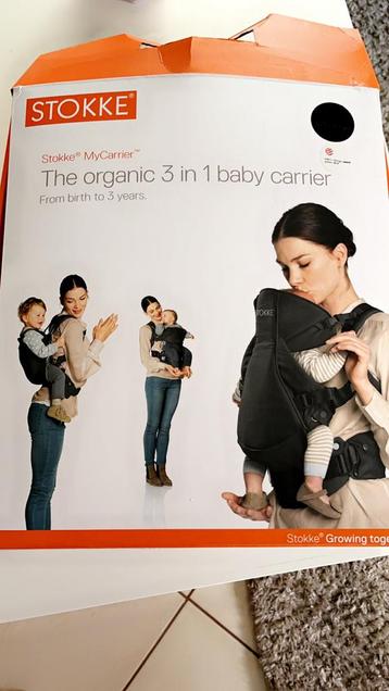 Stokke draagzak 3 in 1, Kinderen en Baby's, Babydragers en Draagdoeken, Ophalen of Verzenden, Zo goed als nieuw, Draagzak