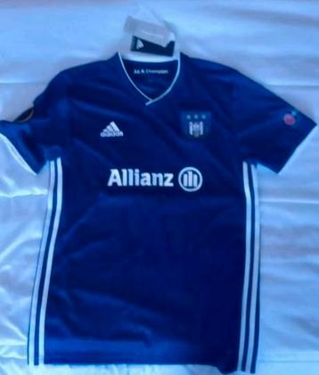 RSC Anderlecht Europa League thuisshirt 2018-2019.  beschikbaar voor biedingen