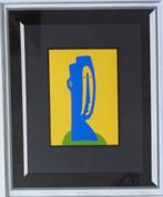 MICHEL HUSS / L' AFRICAINE / KLEURZEEFDRUK / 85x75cm / KADER, Antiek en Kunst, Ophalen