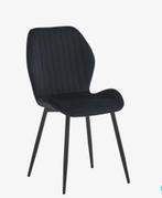 Colenis Sunny eetkamerstoelen zwart (6)velvet, Huis en Inrichting, Stoelen, Ophalen, Nieuw, Zwart, Overige materialen