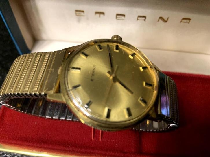Mechanisch horloge ETERNA — met originele doos, Handtassen en Accessoires, Horloges | Heren, Gebruikt, Polshorloge, Overige merken