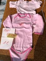 2 bodyhemdjes lange mouwen - maat 86 - Petit Bateau, Kinderen en Baby's, Babykleding | Maat 86, Ophalen of Verzenden, Gebruikt
