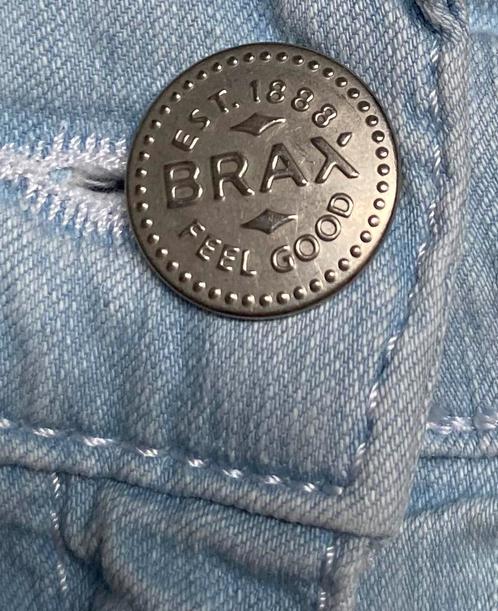 Brax skinny jeans, lichtblauw, maat 40, Kleding | Dames, Broeken en Pantalons, Gedragen, Maat 38/40 (M), Blauw, Lang, Verzenden