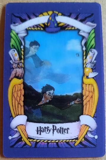 Carte hologramme chocolat Harry Potter