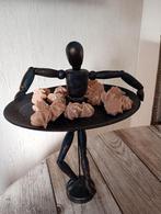 Ballerina zwart goud blauw kleurig, Ophalen