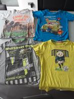 Lot van 4 t-shirts - maat 128, Jongen, Gebruikt, Ophalen of Verzenden, Shirt of Longsleeve