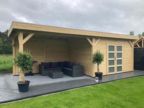 Vuren Topvision Bosuil, 300 x 300 en luifel 300 cm, onbehan, Hobby en Vrije tijd, Overige Hobby en Vrije tijd, Nieuw, Verzenden