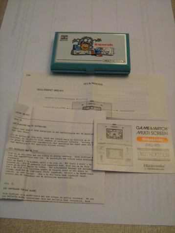 NINTENDO-GAME & WATCH - MULTI SCREEN -SQUISH (MG-61) beschikbaar voor biedingen