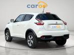 Nissan Juke 1.6i 2WD Tekna Xtronic *GARANTIE - TOP STAAT*, Parkeersensor, 4 cilinders, Leder en Stof, Wit