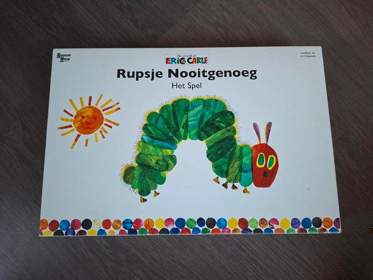 Gezelschapsspel : rupsje nooitgenoeg, Hobby en Vrije tijd, Gezelschapsspellen | Bordspellen, Ophalen of Verzenden