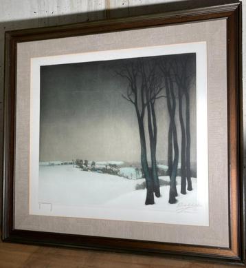Valerius De Saedeleer, aquatint Roger Hebbelinck beschikbaar voor biedingen
