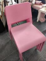 Roze Ikea stoelen, Huis en Inrichting, Zo goed als nieuw, Ophalen