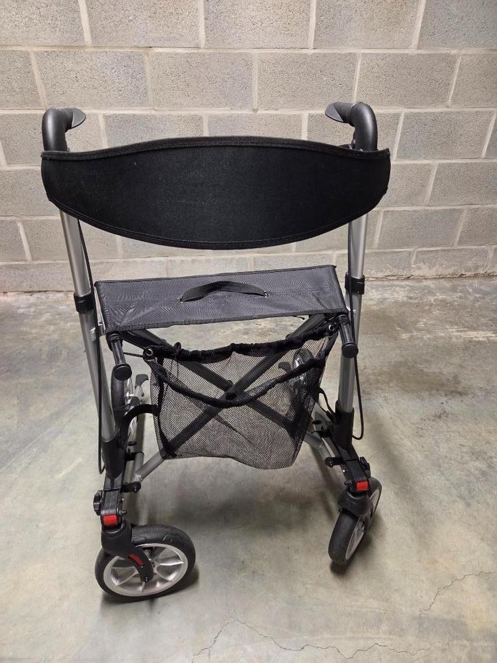 Rollator - Vermeiren (lichtgewicht & opvouwbaar), Diversen, Rollators, Gebruikt, Lichtgewicht, Opvouwbaar, Ophalen