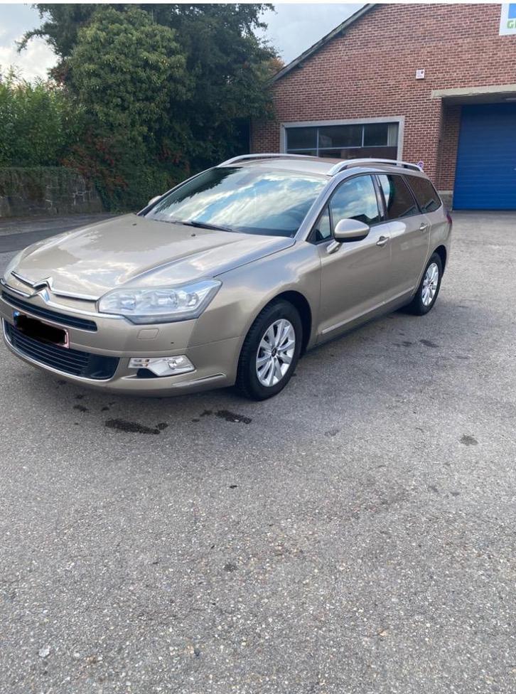 Citroen C5 break, Auto's, Citroën, Particulier, C5, ABS, Diesel, Euro 5, Break, 5 deurs, Handgeschakeld, Beige, Zwart, Alcantara