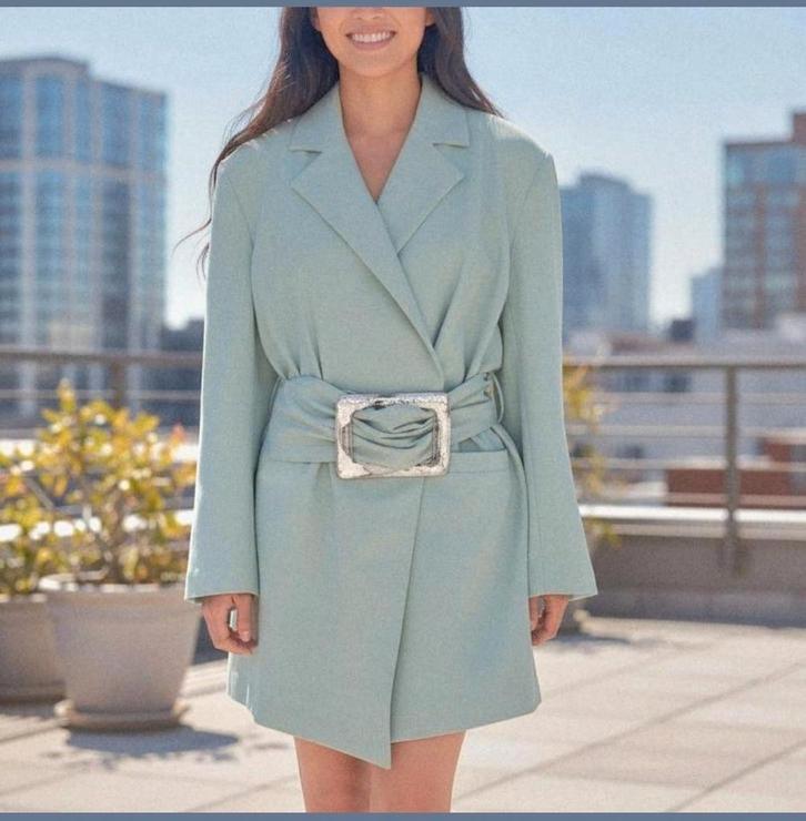 ✨️NA-KD Jurk Maat 34/36 - Met BUNDELKORTING‼️✨️✨️, Kleding | Dames, Jurken, Zo goed als nieuw, Maat 36 (S), Groen, Boven de knie