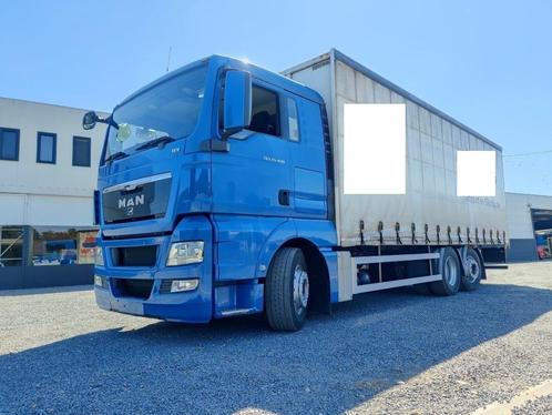 MAN TGS 26.400 Euro 5 Schuifzeilenbak / Curtains (bj 2012), Auto's, Vrachtwagens, Bedrijf, Te koop, MAN, Diesel, Euro 5, Automaat