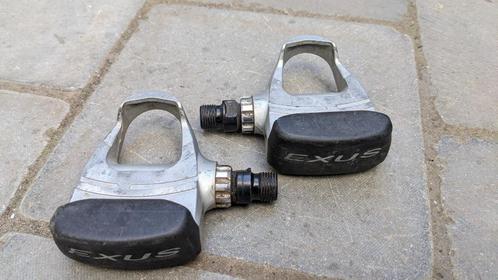 Vintage Look Exus E1 clipless Road pedals, Fietsen en Brommers, Fietsonderdelen, Gebruikt, Racefiets, Crankstel of Pedalen, Ophalen of Verzenden