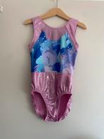 Turnmaillot decathlon, Sport en Fitness, Turnen, Gebruikt, Roze, Turnpak(je), Kindermaat 122 t/m 140