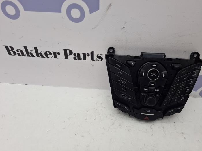 Radiobedienings paneel van een Ford Focus, Auto-onderdelen, Dashboard en Schakelaars, Ford, Gebruikt, 3 maanden garantie