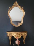 Spiegel met wandconsole van deknudt, Antiek en Kunst, Antiek | Spiegels, Ophalen
