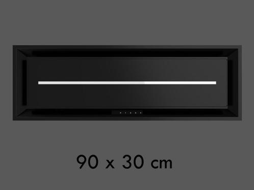 90x30 cm - 90x60 cm - plafond dampkap - LED verlichting, Huis en Inrichting, Keuken | Keukenelementen, Nieuw, Wit, Zwart, Overige kleuren