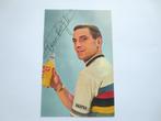 wielerkaart 1961 wk team faema  rik van looy signe, Collections, Comme neuf, Envoi