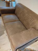 2 zit, Ophalen, Tweepersoons, Leer, Zo goed als nieuw