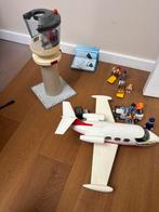 Playmobil-luchthaven voor het besturen van vliegtuigtorens, Kinderen en Baby's, Speelgoed | Playmobil, Ophalen of Verzenden, Gebruikt